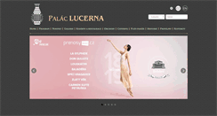 Desktop Screenshot of lucerna.cz